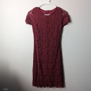 Red Lace Dress